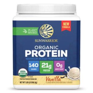 Sunwarrior Organic Vanilla Protein Powder