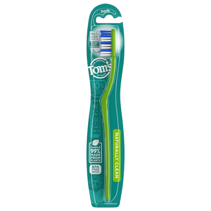 Tom's Soft Naturally Clean Toothbrush