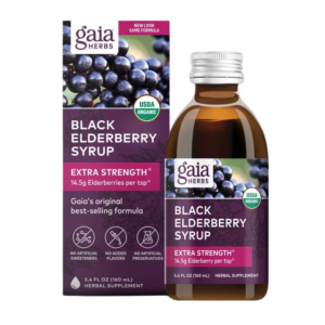 Organic Black Elderberry Syrup