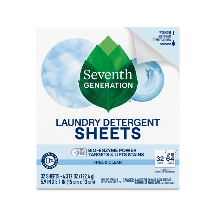 Natural Laundry Detergent Sheets
