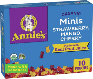 Organic fruit snacks