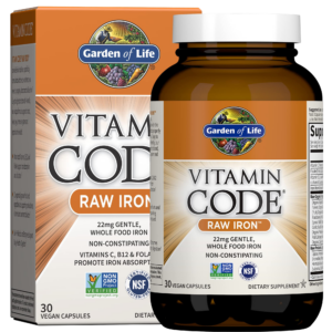 Vitamin Code Raw Iron Capsules