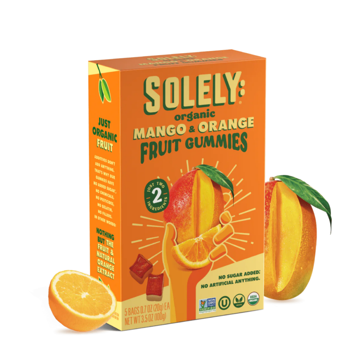 Organic fruit gummies