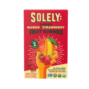 Organic fruit snacks
