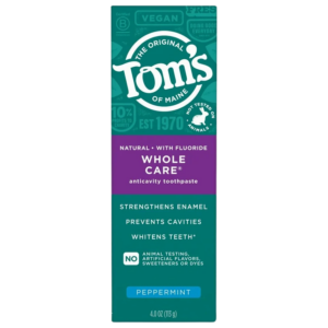 Tom’s of Maine Peppermint Toothpaste