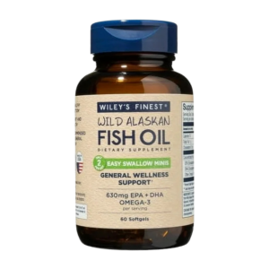 Wild Alaskan Fish Oil Softgels Easy Swallow Minis