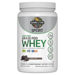 Garden of Life Sport Certified Grass Fed Whey - Chocolate