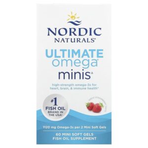 Nordic Naturals Ultimate Omega Strawberry Minis