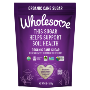 Wholesome Regenerative Organic Certified Cane Sugar 4 lb