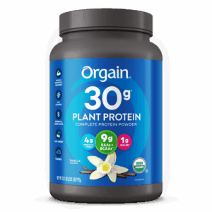 Orgain 30g Plant Vanilla Protein Powder