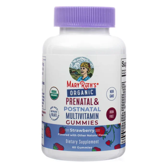 Mary Ruth Organic Prenatal & Postnatal Gummies