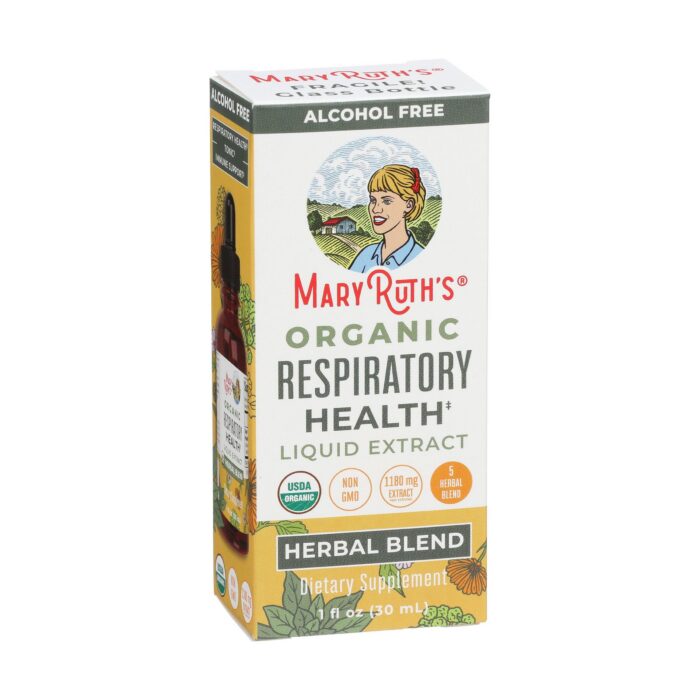 Organic Respiratory Health Herbal Blend Liquid Drops