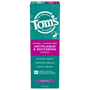 Tom’s of Maine Toothpaste Fennel