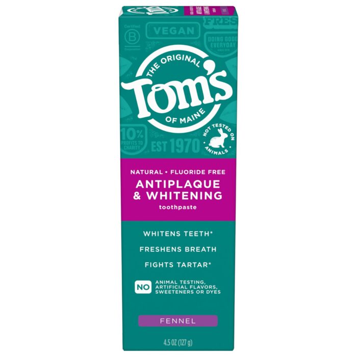 Tom’s of Maine Toothpaste Fennel