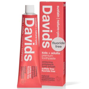David's Strawberry + Watermelon Toothpaste