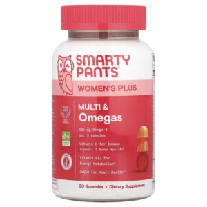 SmartyPants Women's Plus Multivitamin Omegas Gummies