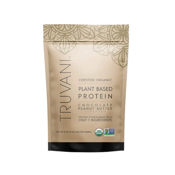 Truvani Chocolate Peanut Butter Plant Protein Powder