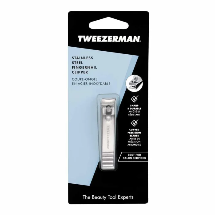 Tweezerman Stainless Steel Fingernail Clipper