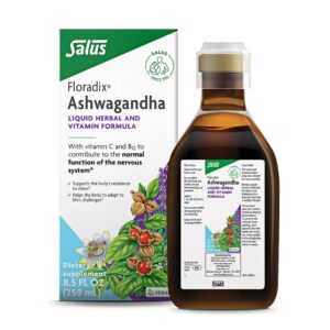 Floradix Ashwagandha Liquid Herbal & Vitamin Formula