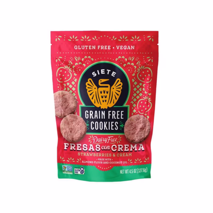 Siete Strawberries & Cream Cookies