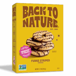 Back to Nature Fudge Striped Cookies