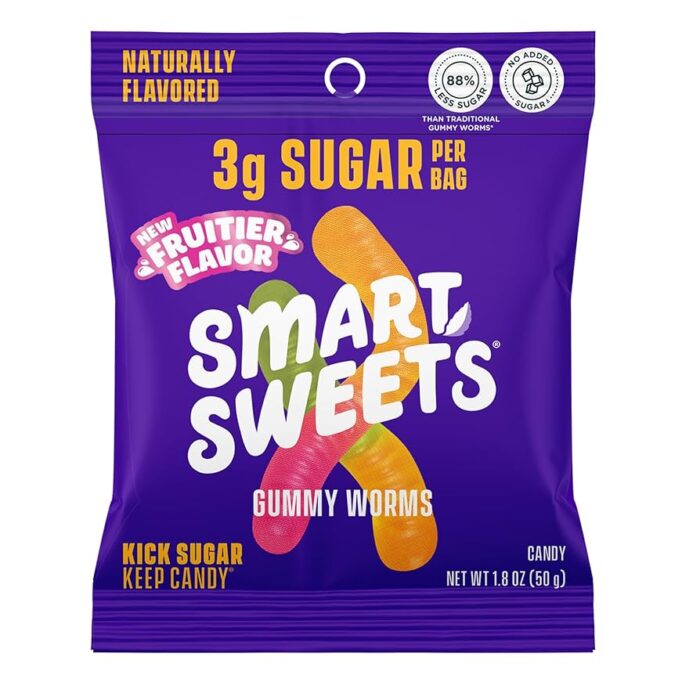 Smart Sweets Gummy Worms
