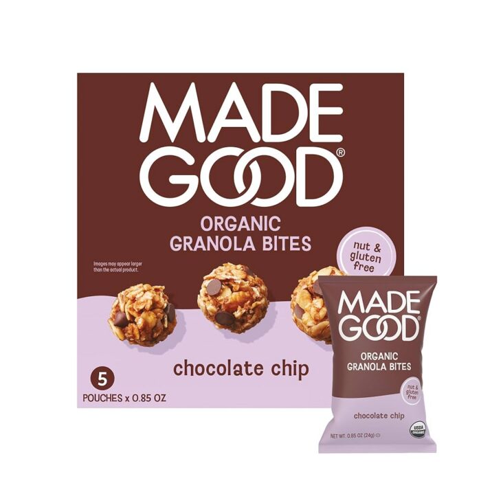 MadeGood Chocolate Chip Granola Bites
