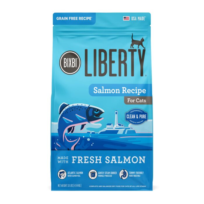 BIXBI Liberty Salmon Recipe Grain-Free Dry Cat Food BIXBI Liberty Salmon Recipe Grain-Free Dry Cat Food