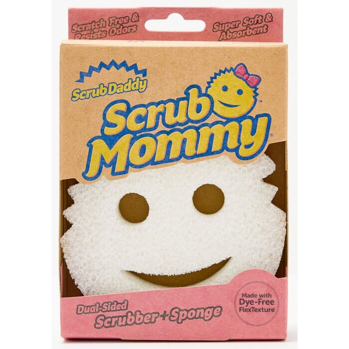 Scrub Mommy Dual-Sided Scrubber + Sponge