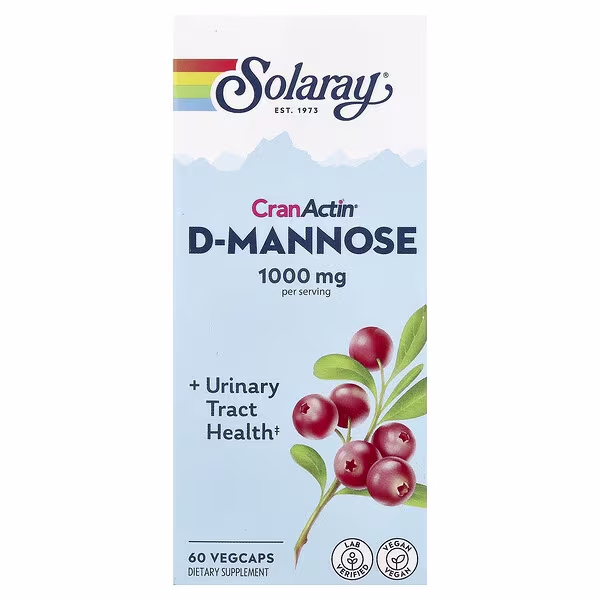 Solaray D-Mannose 1000mg Solaray D-Mannose 1000mg