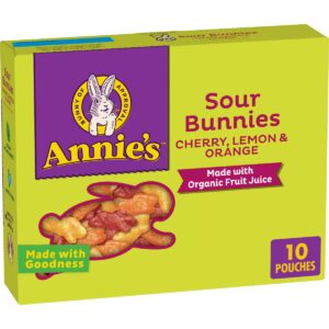 Annie's Organic Sour Bunnies Fruit Snacks