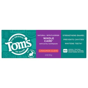 Tom's of Maine Whole Care Cinnamon Clove Toothpaste