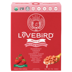 Lovebird Organic Strawberry Grain Free Cereal