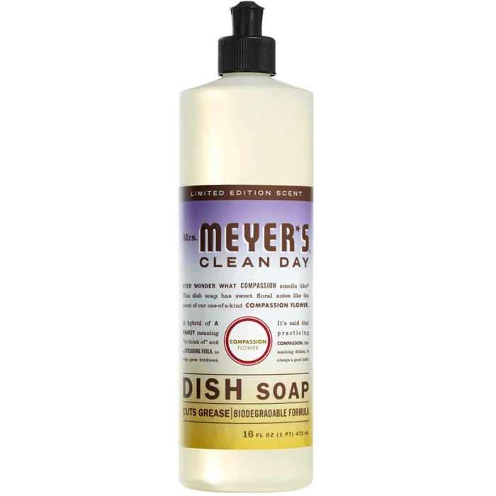 Mrs Meyer's Compassion Flower Dish Soap Mrs Meyer's Compassion Flower Dish Soap