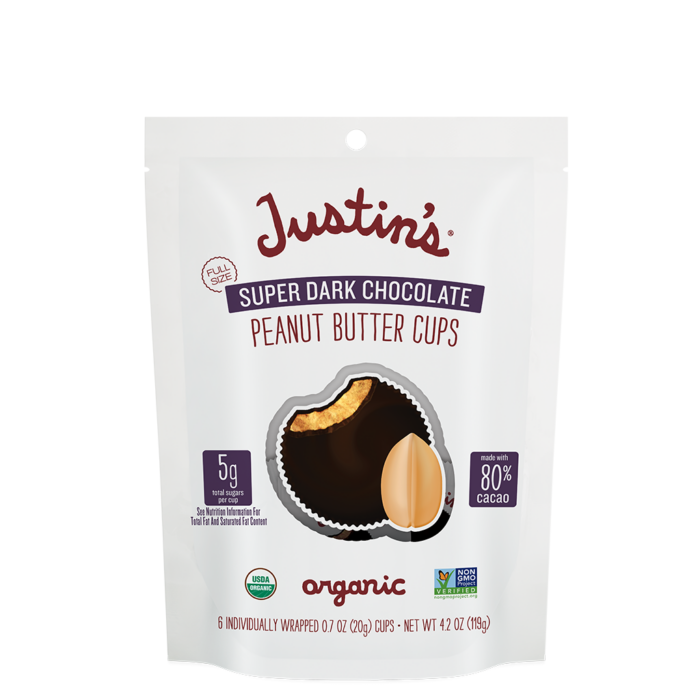Justin's Super Dark Chocolate Peanut Butter Cups