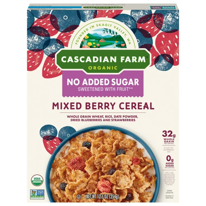 Cascadian Farm Mixed Berry Breakfast Cereal