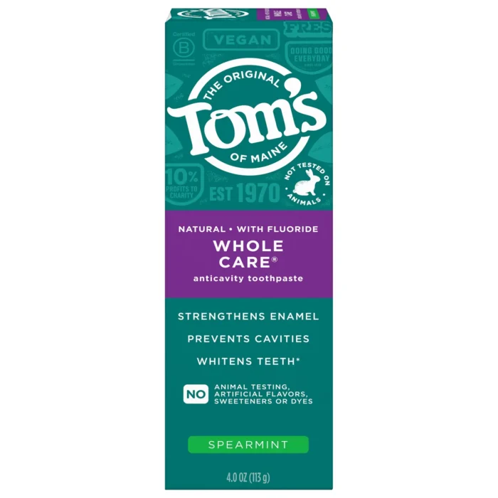 Tom's of Maine Whole Care® Spearmint Toothpaste