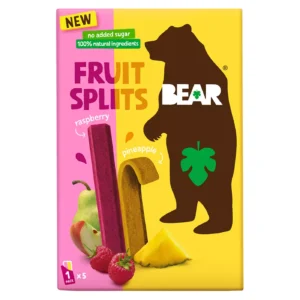 BEAR Apple Pear Pineapple Raspberry Fruit Splits