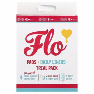 Here We Flo Pads + Daily Liners Trial Pack