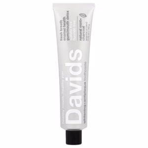 Davids Natural Mint + Charcoal Toothpaste