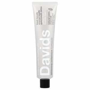 Davids Natural Mint + Charcoal Toothpaste