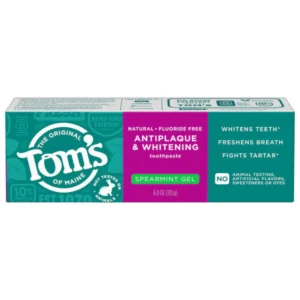 Tom's of Maine Antiplaque & Whitening Spearmint Toothpaste