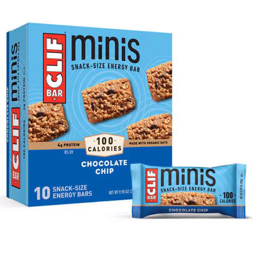 Clif Mini Chocolate Chip Bars Clif Mini Chocolate Chip Bars