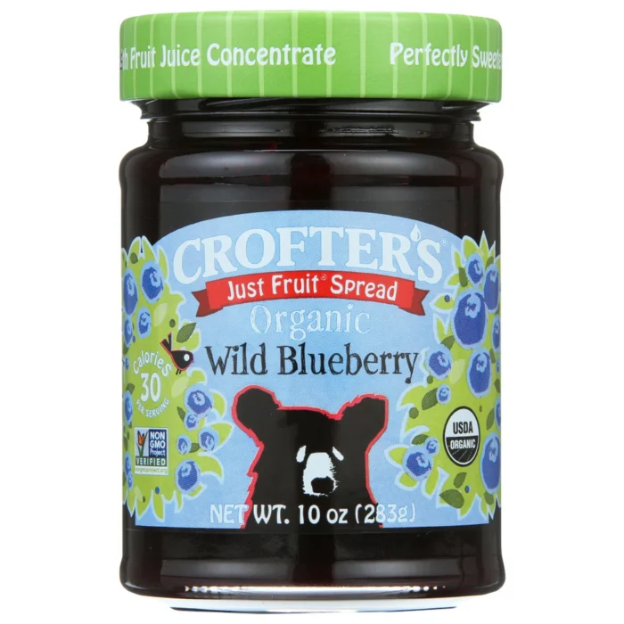 Crofters Wild Blueberry Just Fruit Spread