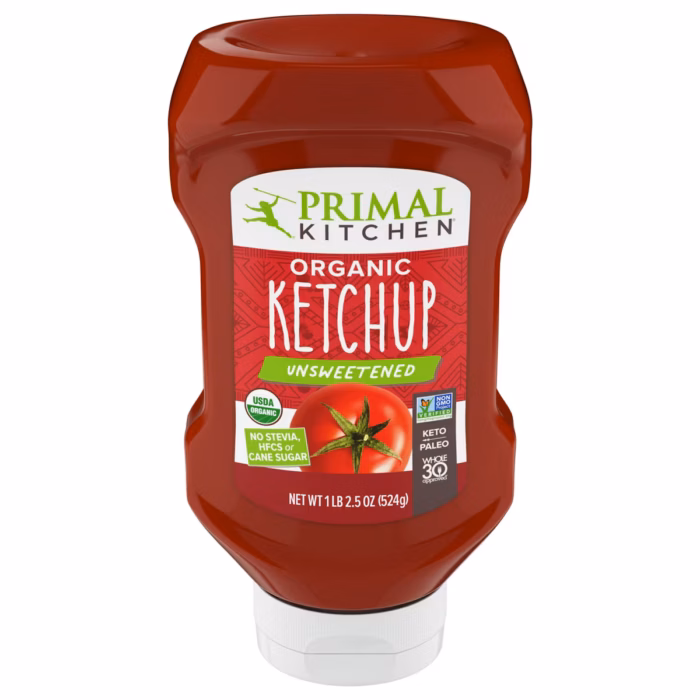Primal Kitchen Unsweetened Organic Ketchup
