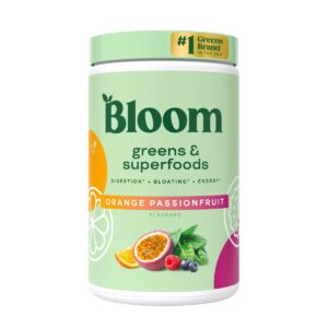 BLOOM® Greens & Superfoods Orange Passionfruit