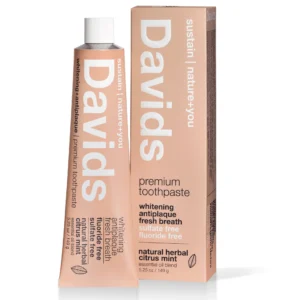 Davids Herbal Citrus Mint Toothpaste