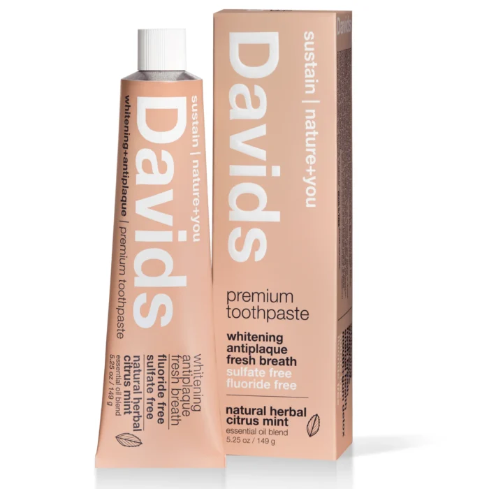 Davids Herbal Citrus Mint Toothpaste