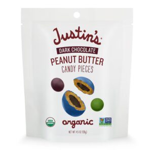 Justin's Dark Chocolate Peanut Butter Candy Pieces