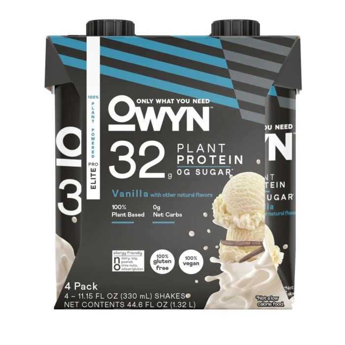 OWYN Smooth Vanilla Pro Elite Protein Shake